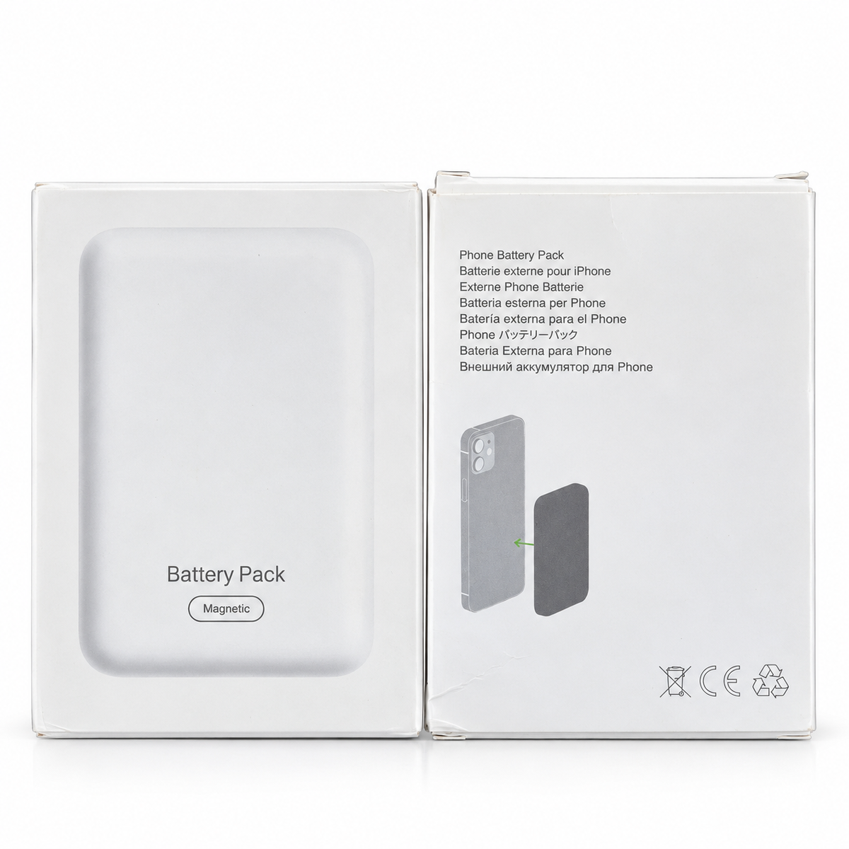Power Bank Magnetik për iPhone – Magnetic Battery Pack